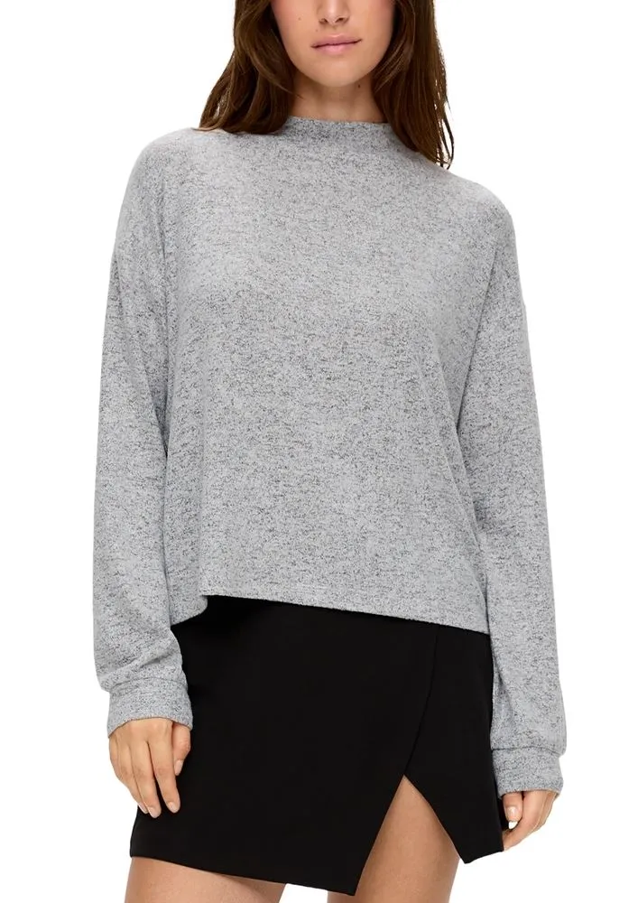 QS by S.Oliver Longsleeve aus Viskosestretch S23 2135412