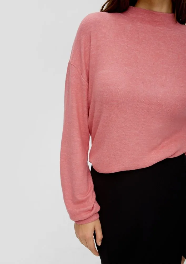 QS by S.Oliver Longsleeve aus Viskosestretch S23 2135412