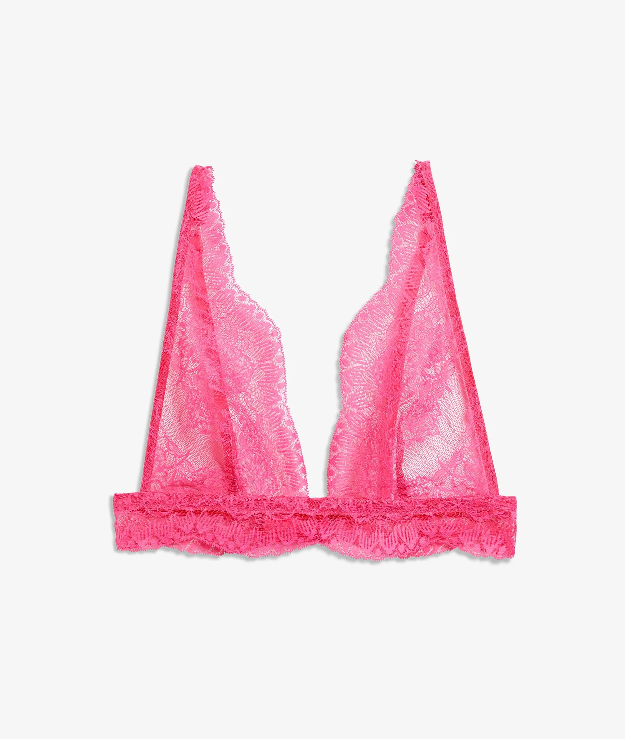 Triangle sans armatures en dentelle DENTELLE